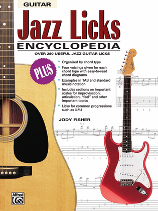 Book cover for Jazz Licks Encyclopedia