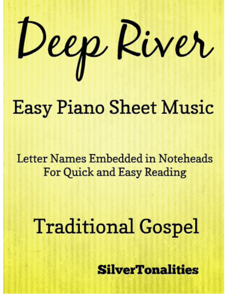 Deep River Easy Piano Sheet Music