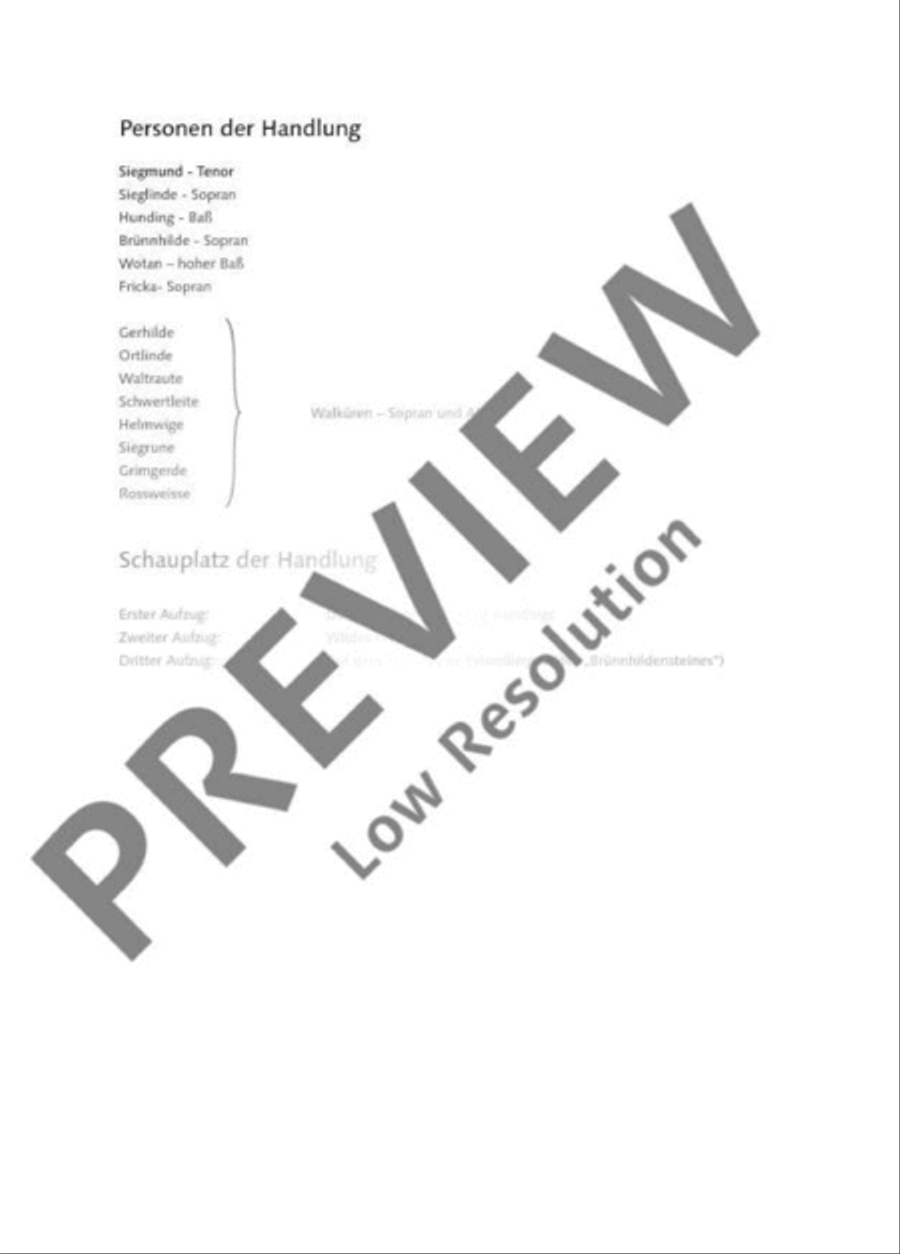 Die Walküre Voice scores gallery preview page 10