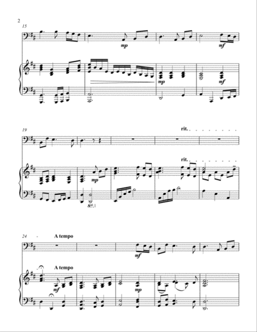 In Christ Alone Tuba scores gallery preview page 3