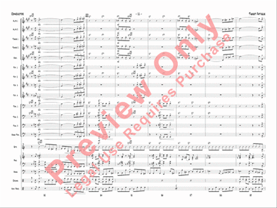Tweet Fatigue Tweet Fatigue Jazz Ensemble scores gallery preview page 14