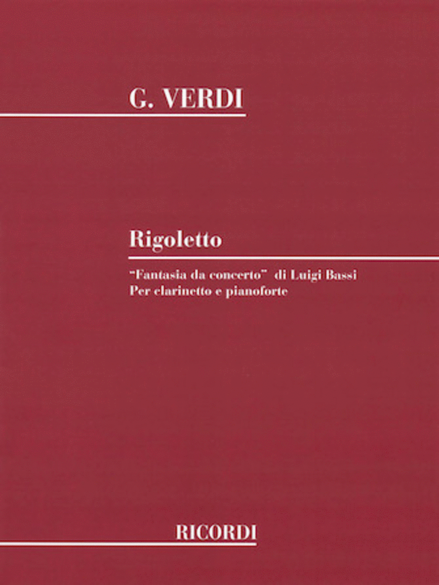 Rigoletto Fantasia da concerto