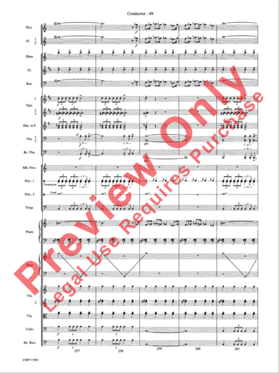 The Wizard of Oz -- Choral Revue Choir scores gallery preview page 50
