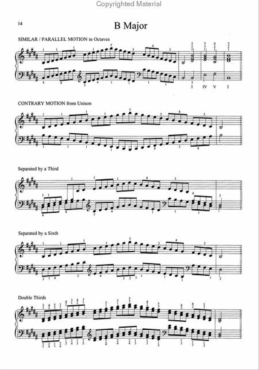 The Brown Scale Book Piano Method scores gallery preview page 3
