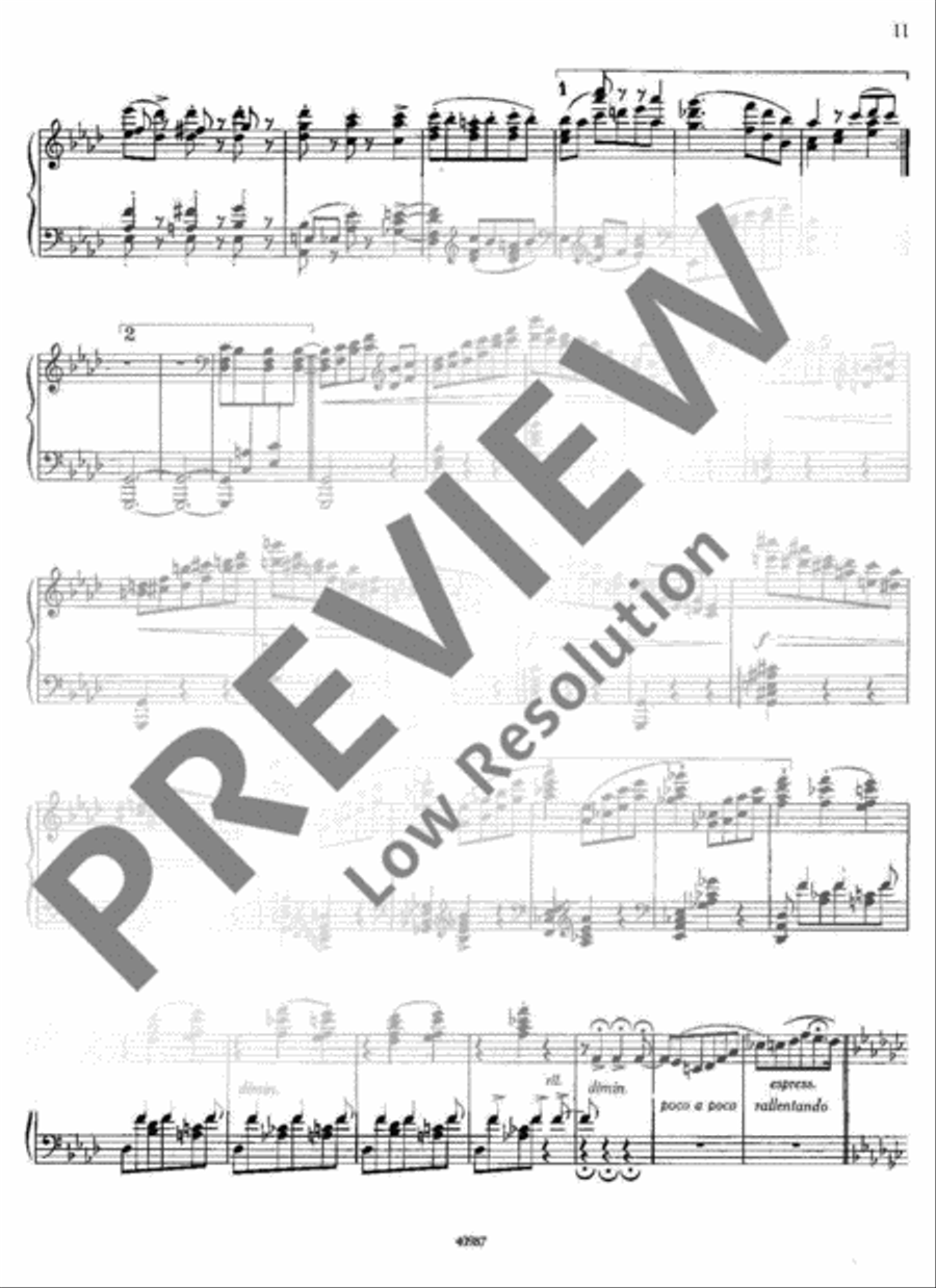 Arabesken Arabesken Piano Solo scores gallery preview page 12
