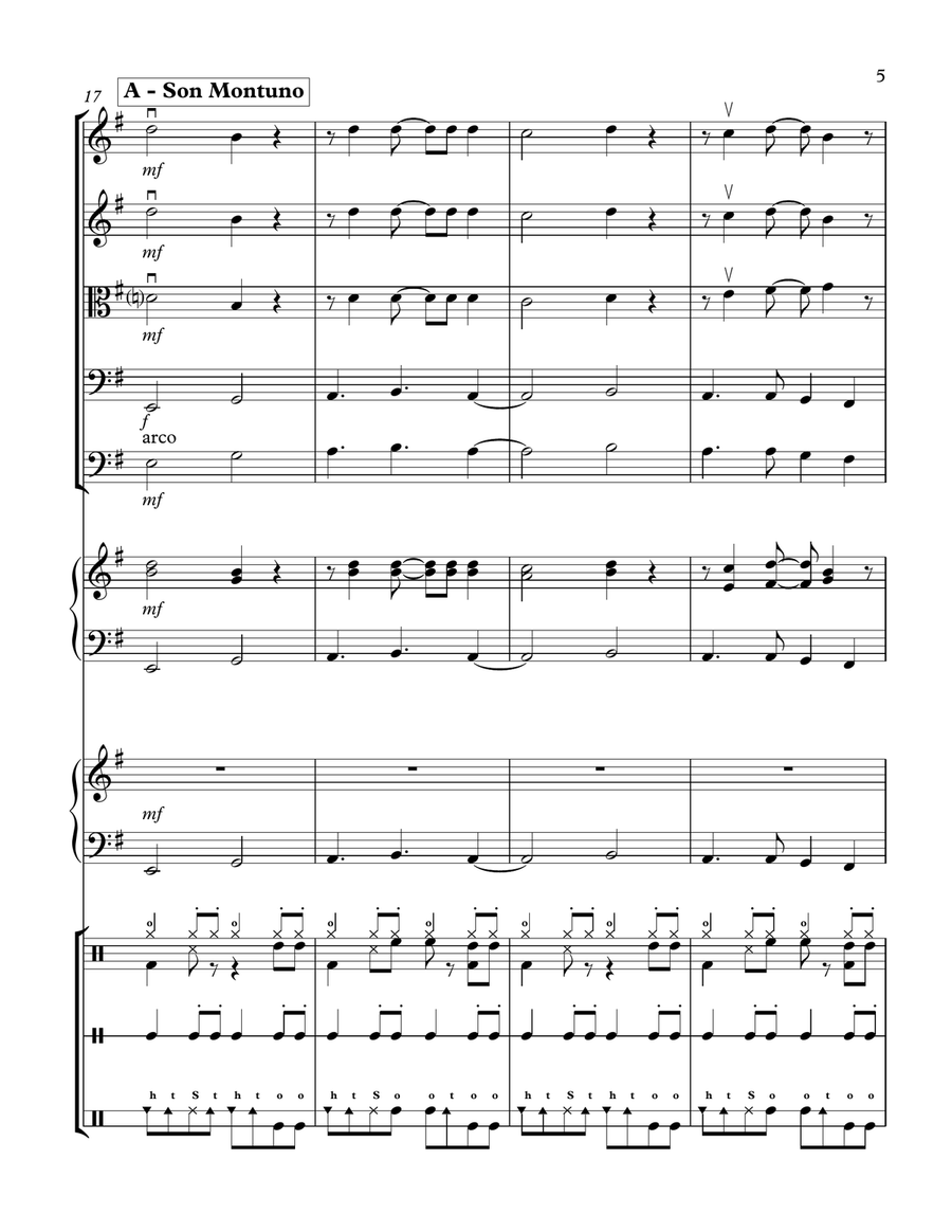 I Like to Listen to Music String Orchestra scores gallery preview page 6