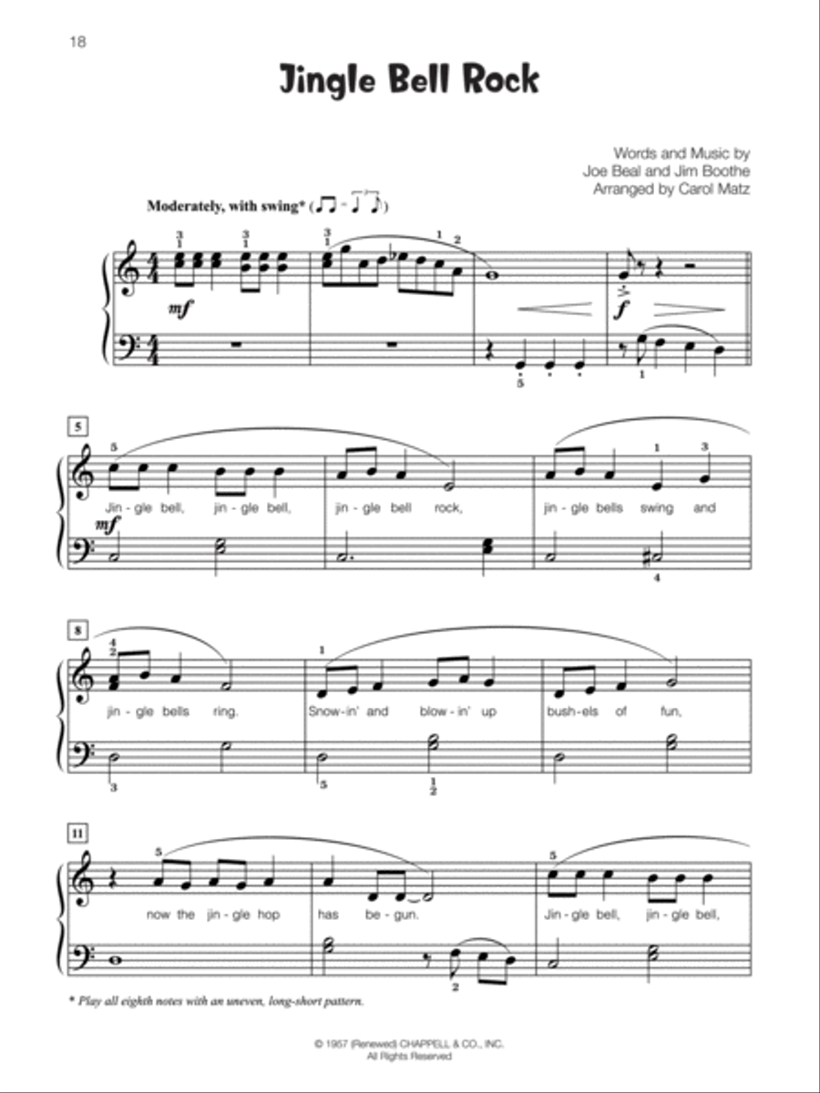 Famous & Fun Pop Christmas, Book 3 Piano Method scores gallery preview page 4
