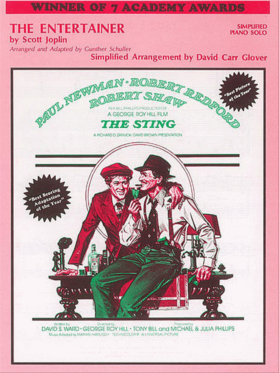 The Entertainer (from The Sting) Small Ensemble scores gallery preview page 1