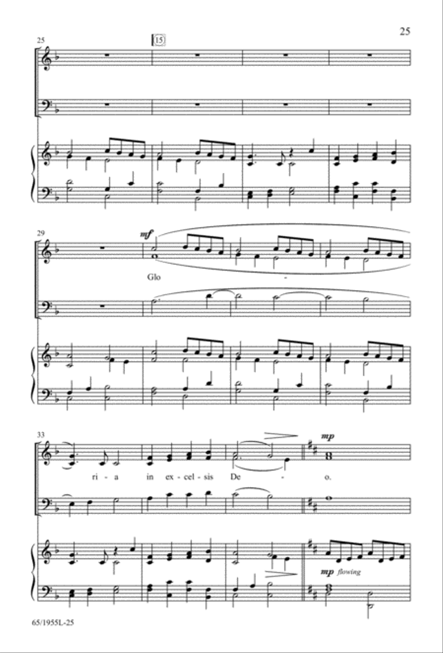 The Promise of a King 3-Part scores gallery preview page 25