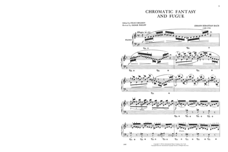 Chromatic Fantasy & Fugue, S. 903