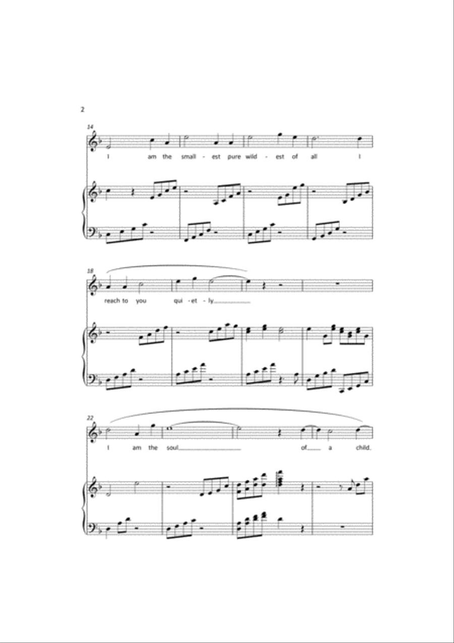Soul Of A Child Soul Of A Child Unison Choir scores gallery preview page 4