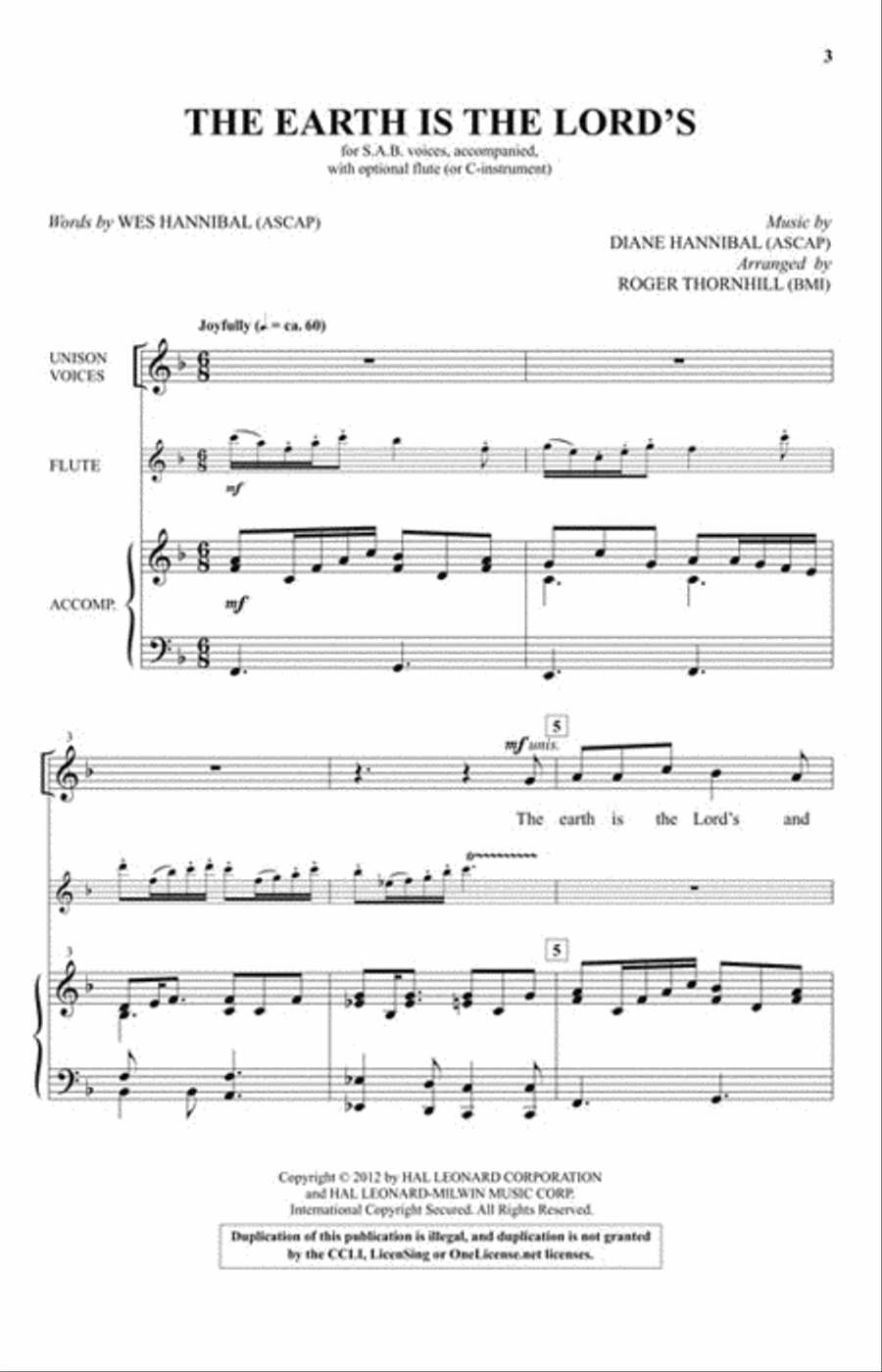 Acoustic Praise (Songs for the Growing Choir) Choir scores gallery preview page 3