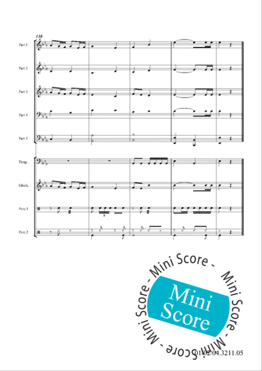 Zourfaroka Zourfaroka Fanfare Band scores gallery preview page 34