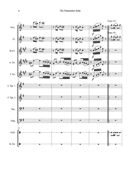 The Nutcracker Suite for Concert Band image number null