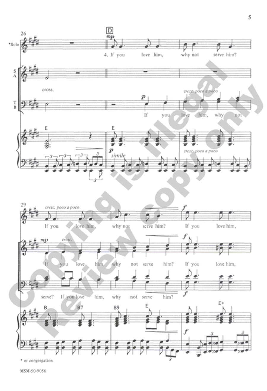 Jacob's Ladder 4-Part scores gallery preview page 11