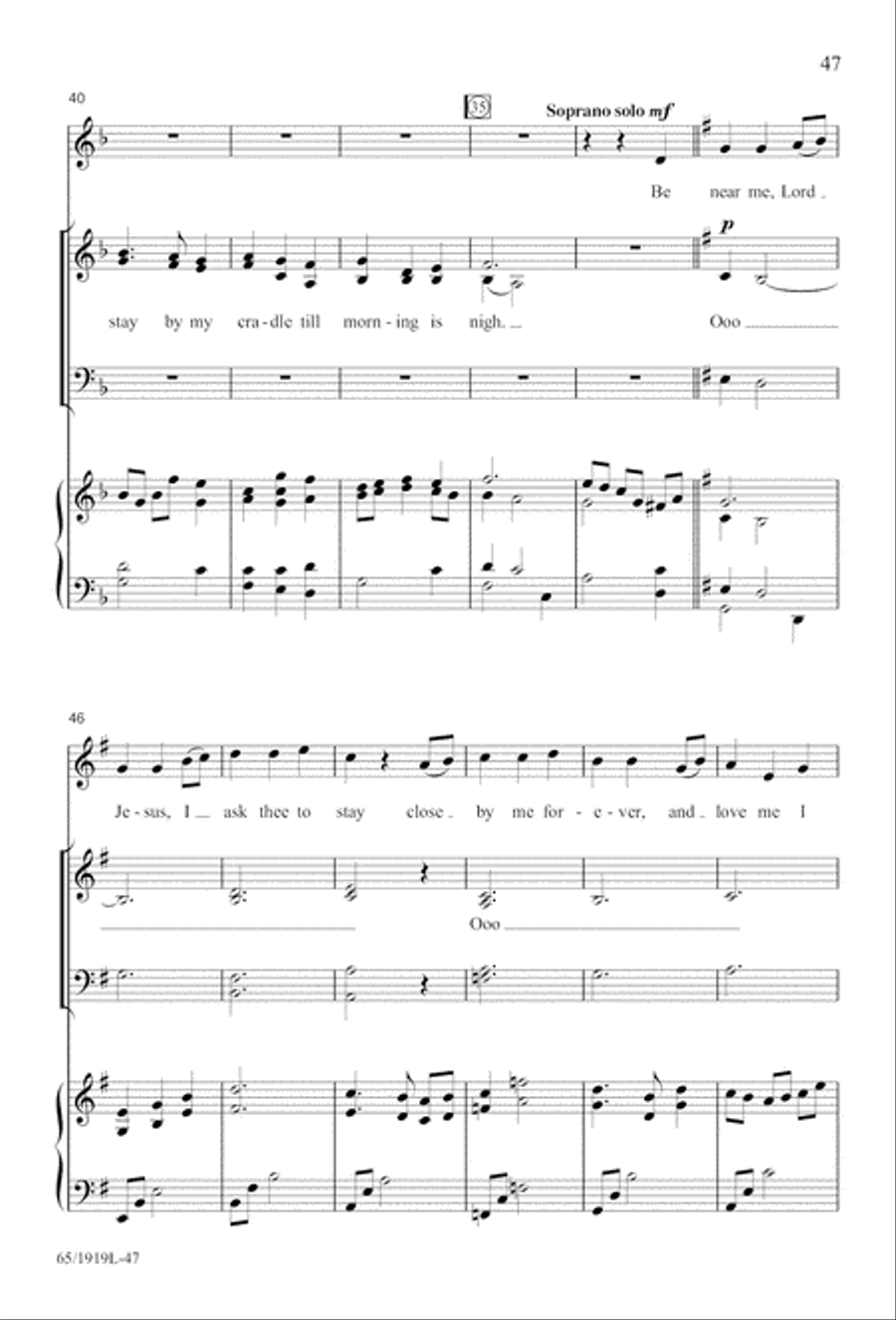 The Perfect Christmas 4-Part scores gallery preview page 49