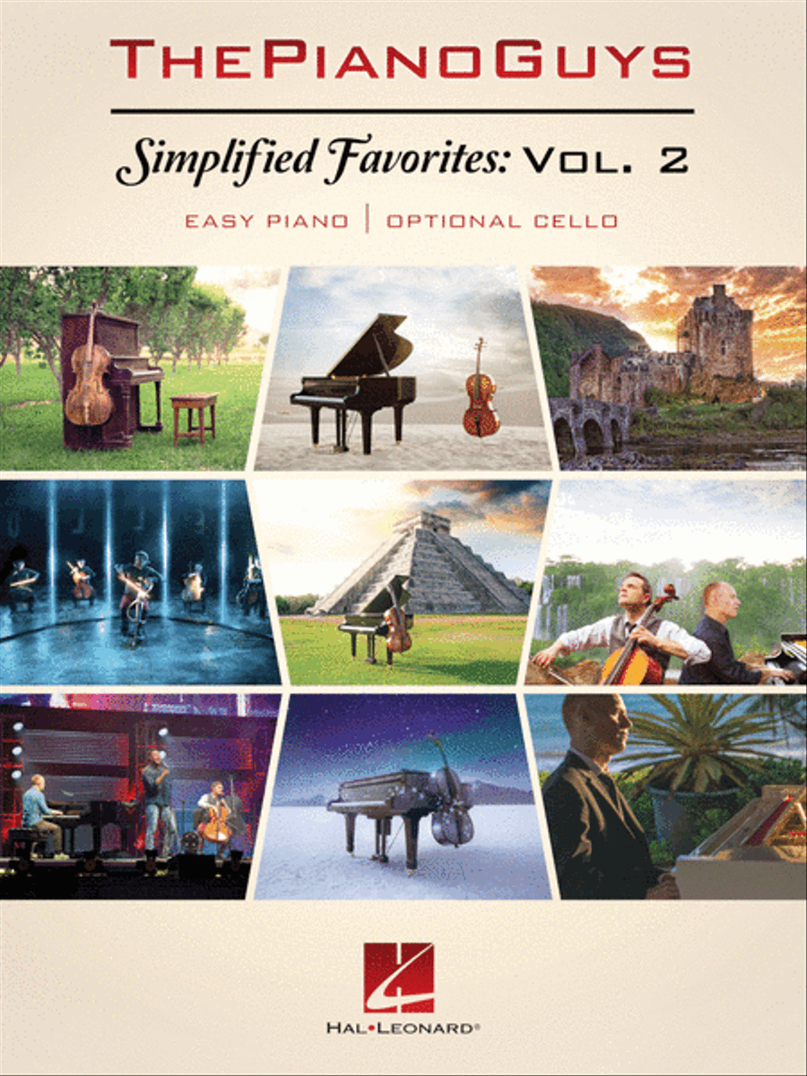 The Piano Guys – Simplified Favorites, Volume 2 Cello scores gallery preview page 1