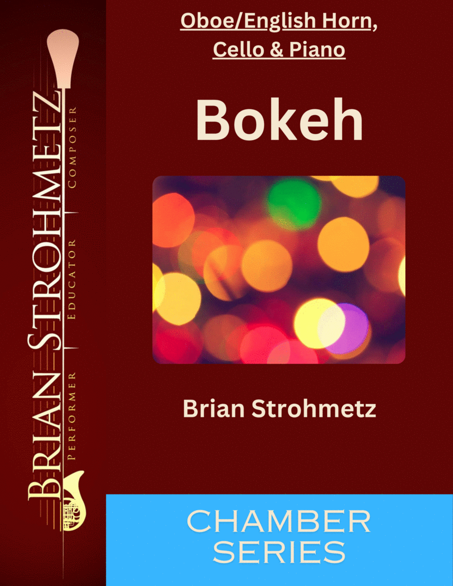 Bokeh - A Trio for Oboe/English Horn, Cello and Piano English Horn scores gallery preview page 1
