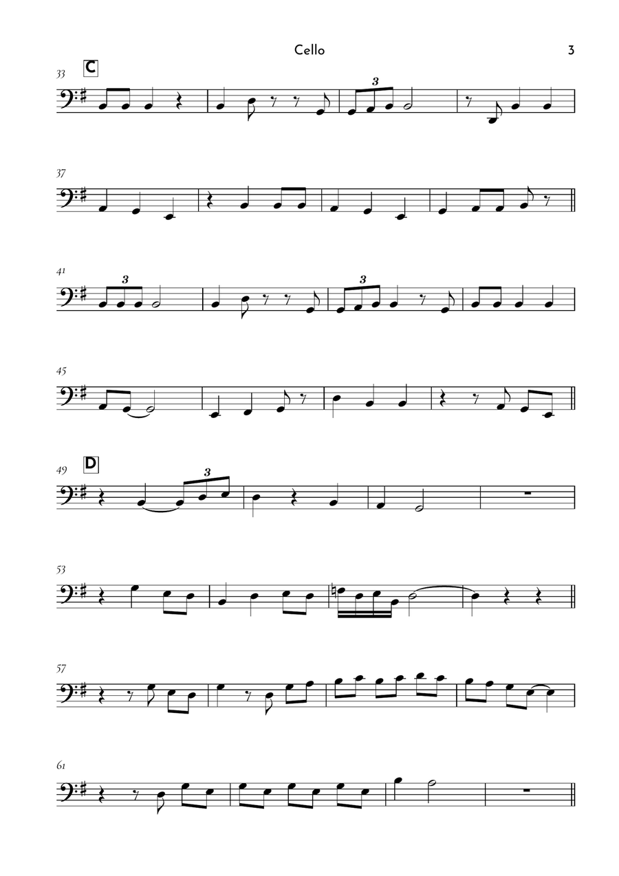If I Ain't Got You If I Ain't Got You Cello Solo scores gallery preview page 3