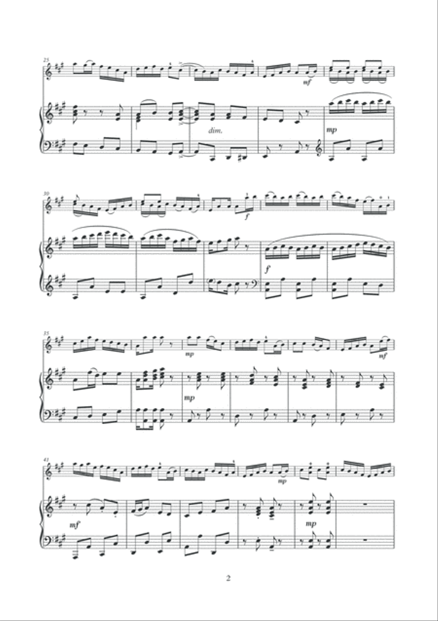 Cripple Creek Violin Solo scores gallery preview page 3