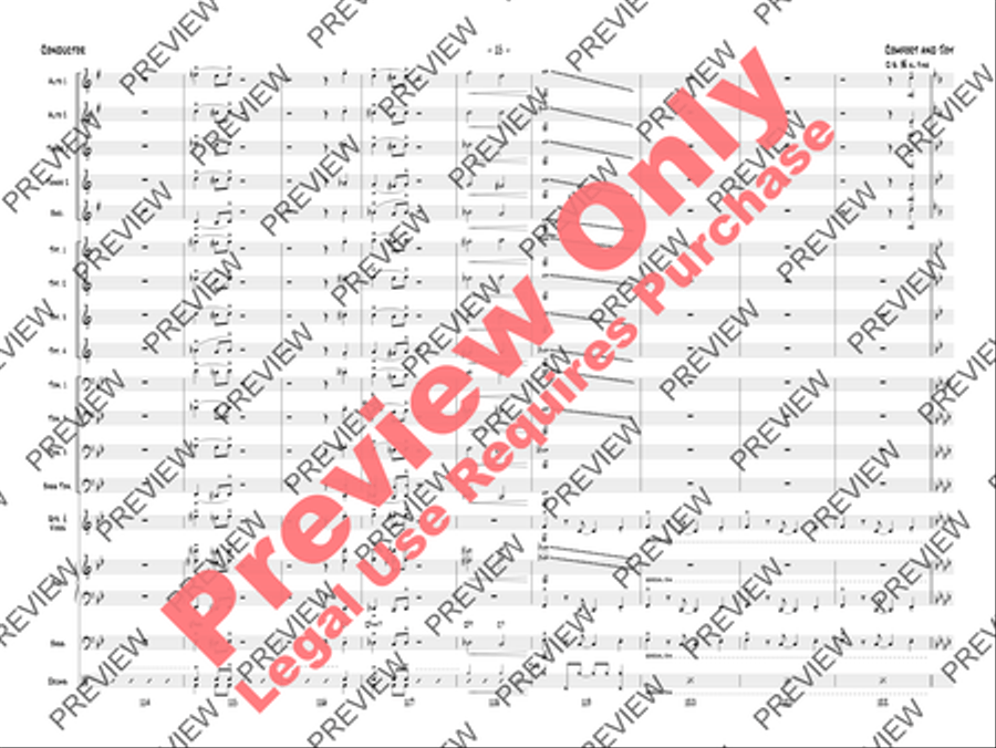 Comfort and Joy Jazz Ensemble scores gallery preview page 18
