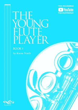 Book cover for The Young Flute Player Book 1 Book 1
