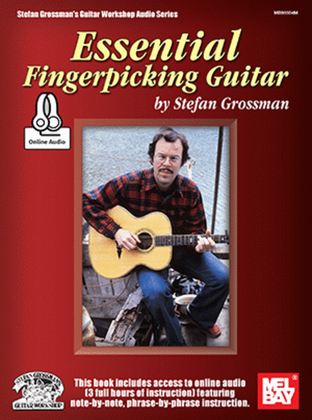 Book cover for Essential Fingerpicking Guitar