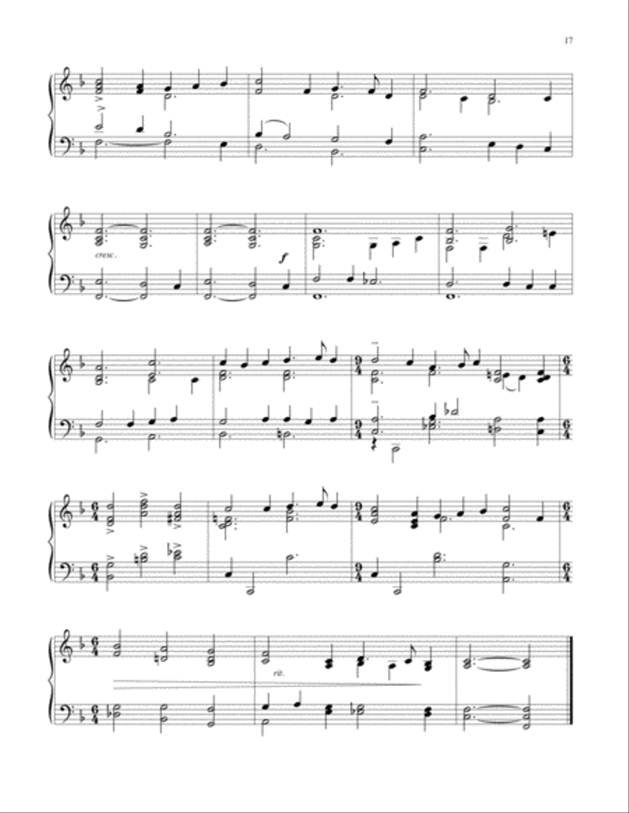 Grace and Peace Vol 8 Songs of lament and Longing Piano Solo scores gallery preview page 18