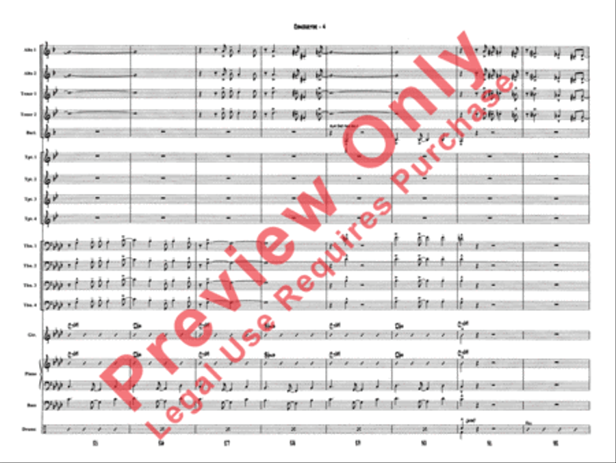 Caravan Jazz Ensemble scores gallery preview page 6