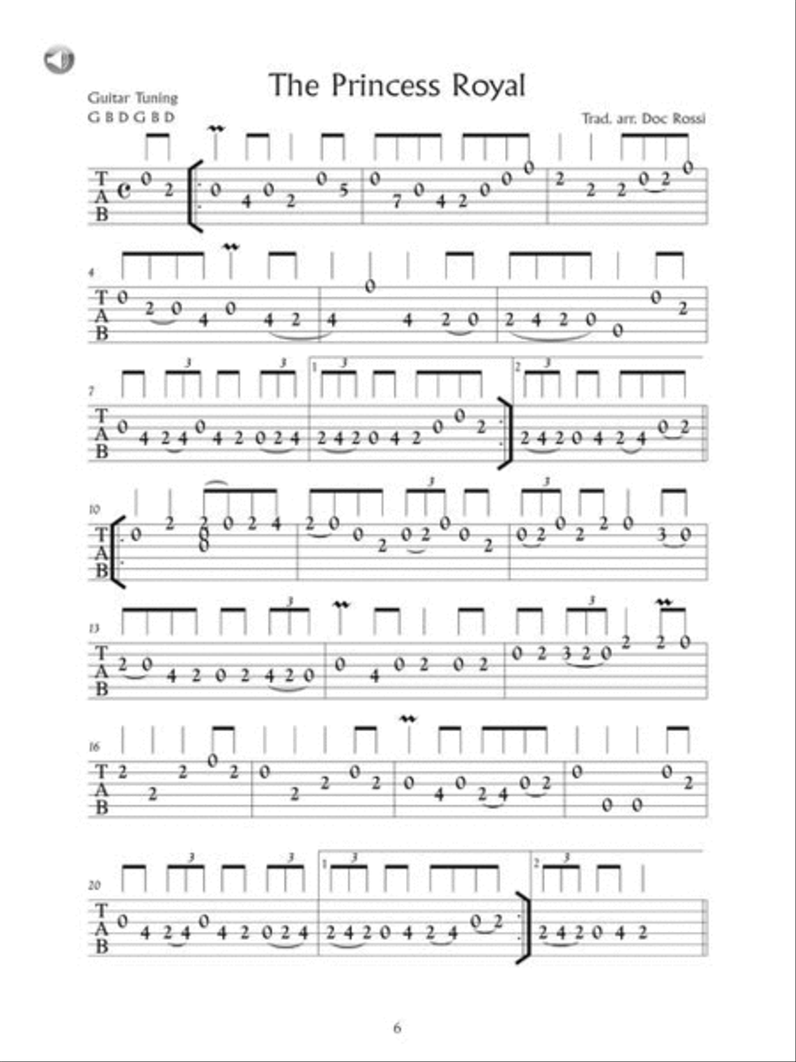Parlors, Porches & Islands Guitar Tablature scores gallery preview page 7