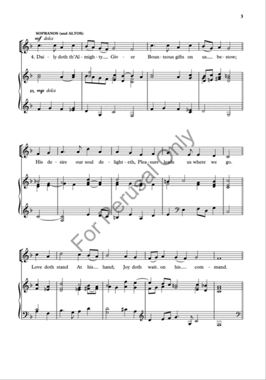 All my hope on God is founded Divisi scores gallery preview page 3