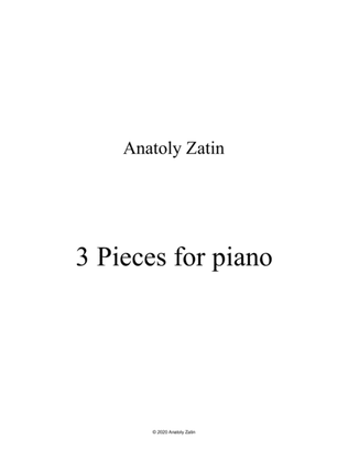 Three pieces for piano