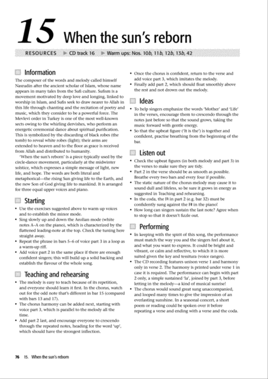 Voiceworks at Christmas Unison Choir scores gallery preview page 13