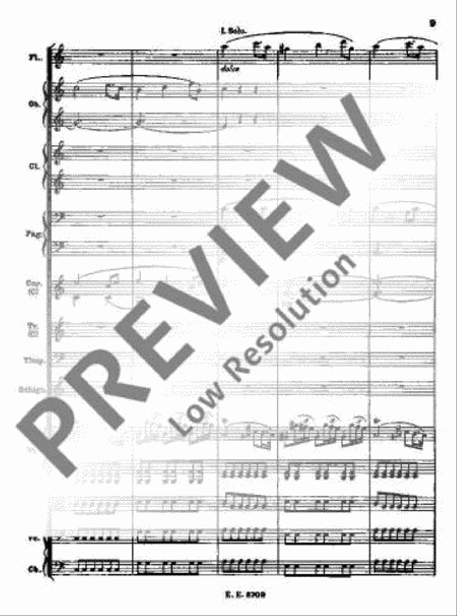 Preziosa Preziosa Orchestra scores gallery preview page 12
