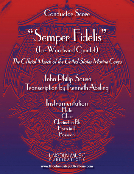 March - Semper Fidelis (for Woodwind Quintet) image number null