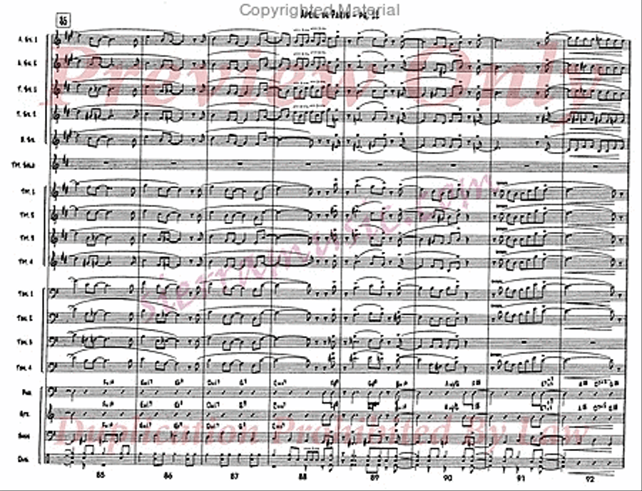 April In Paris April In Paris Jazz Ensemble scores gallery preview page 13