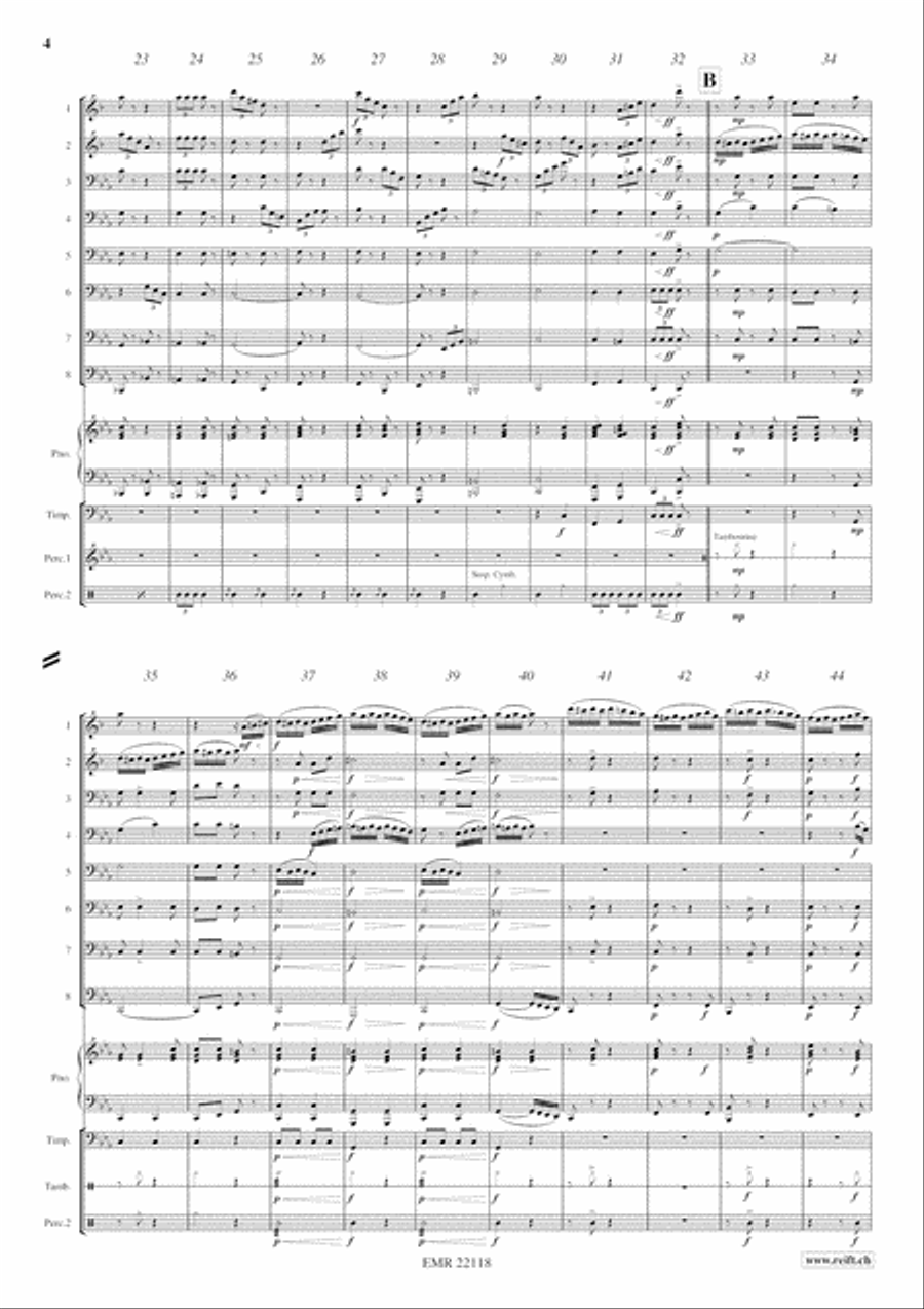 Caprice No. 24 Brass Ensemble scores gallery preview page 4