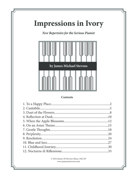 Impressions in Ivory (Piano Book) image number null