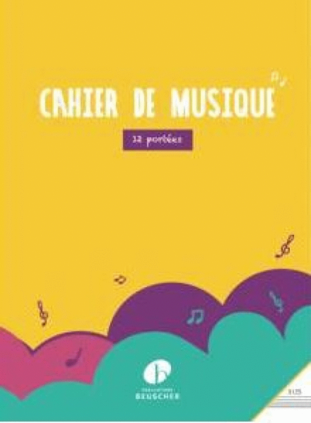 Cahier De Musique 12 Portées - School and Community - Sheet Music