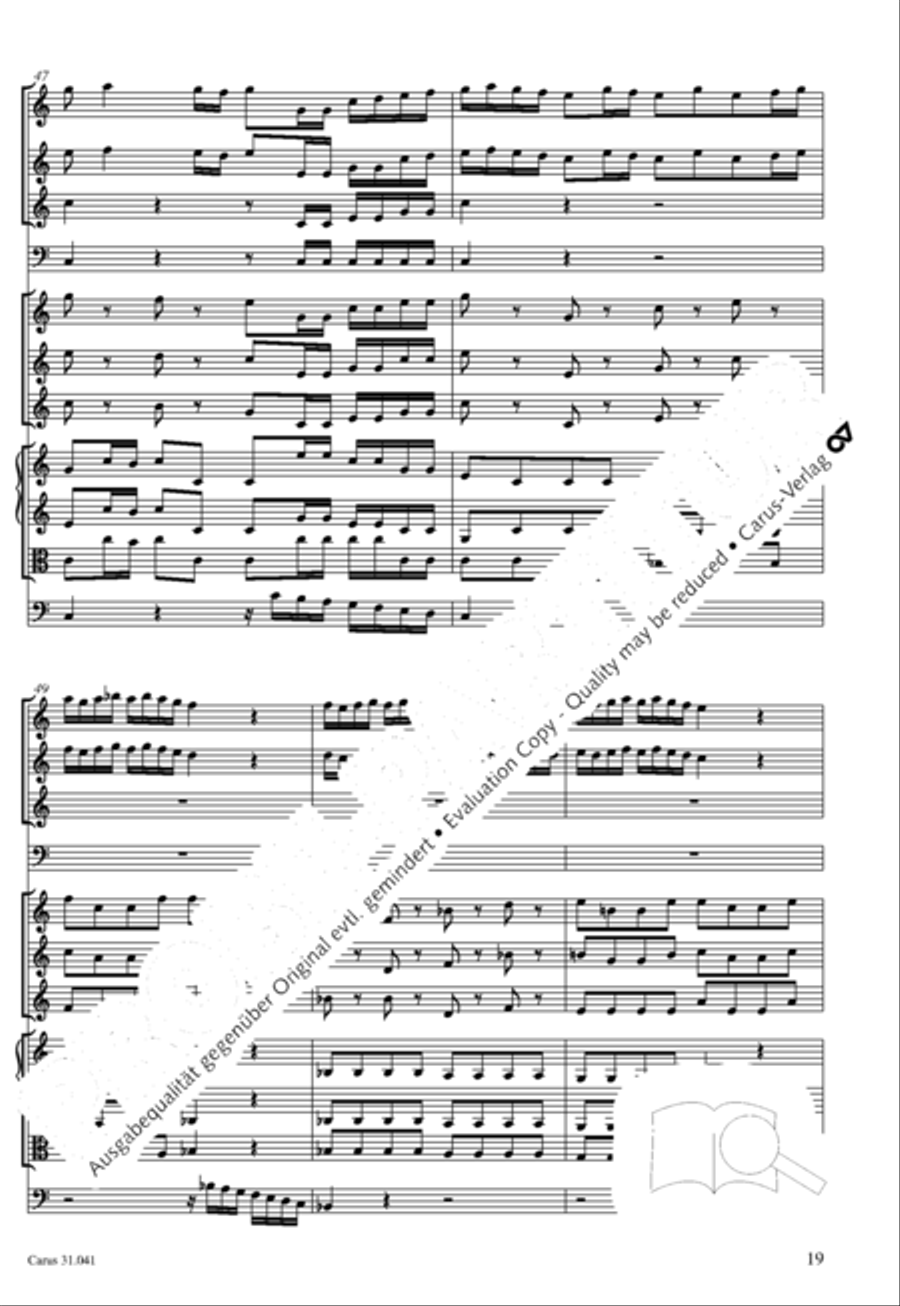 O Lord, we come to praise thee 4-Part scores gallery preview page 20