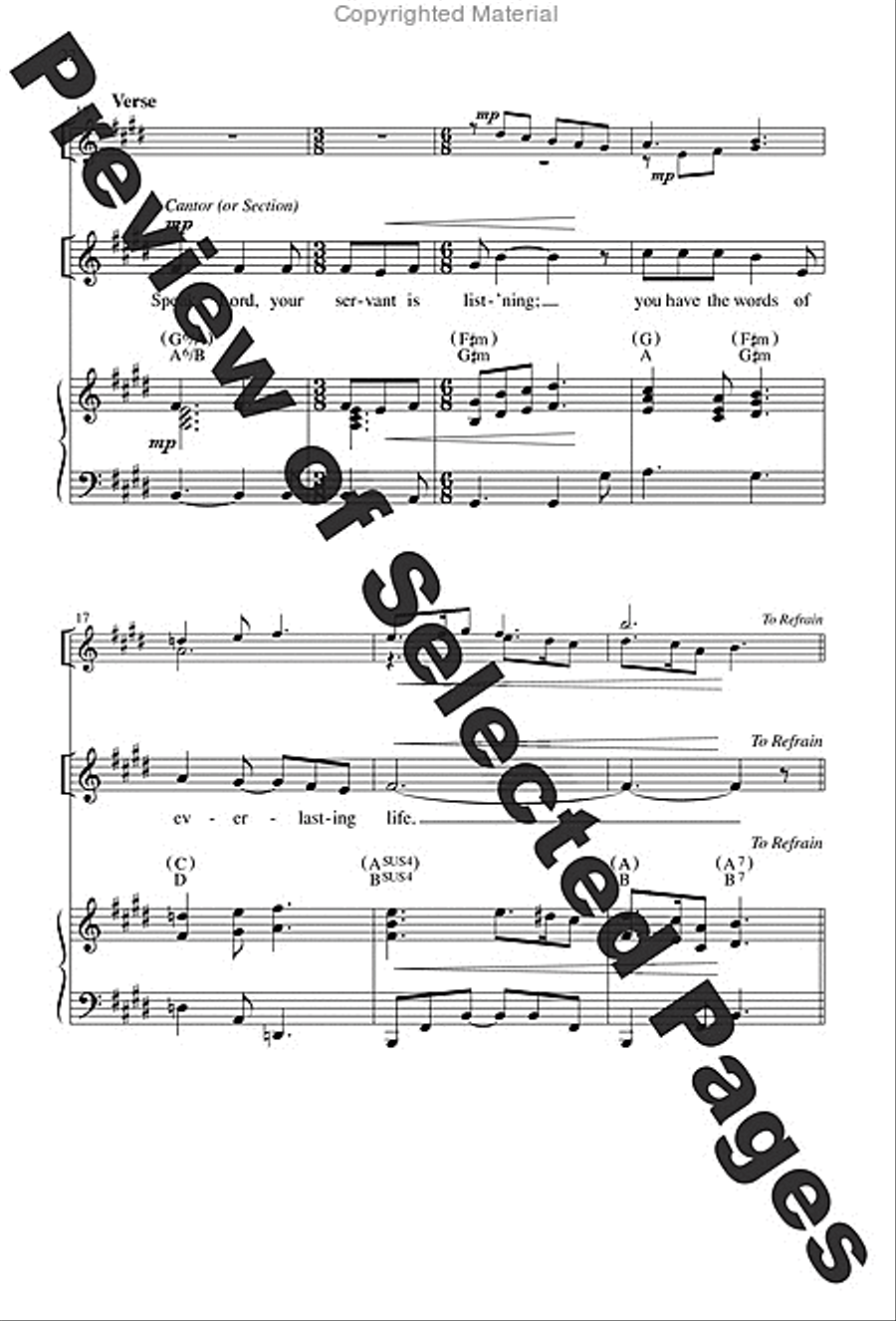 The Glendalough Mass CD scores gallery preview page 10