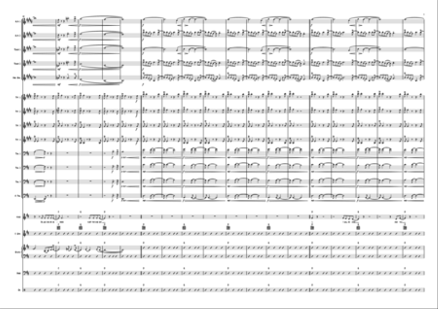 Heroes (we Could Be) Heroes (we Could Be) Jazz Ensemble scores gallery preview page 5
