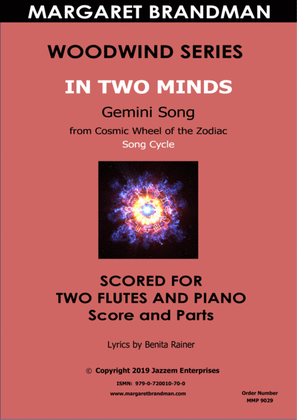 In Two Minds _ Two flutes and piano arrangement