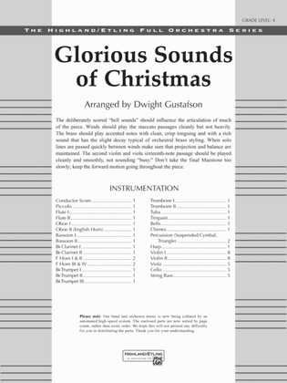 Glorious Sounds of Christmas: Score