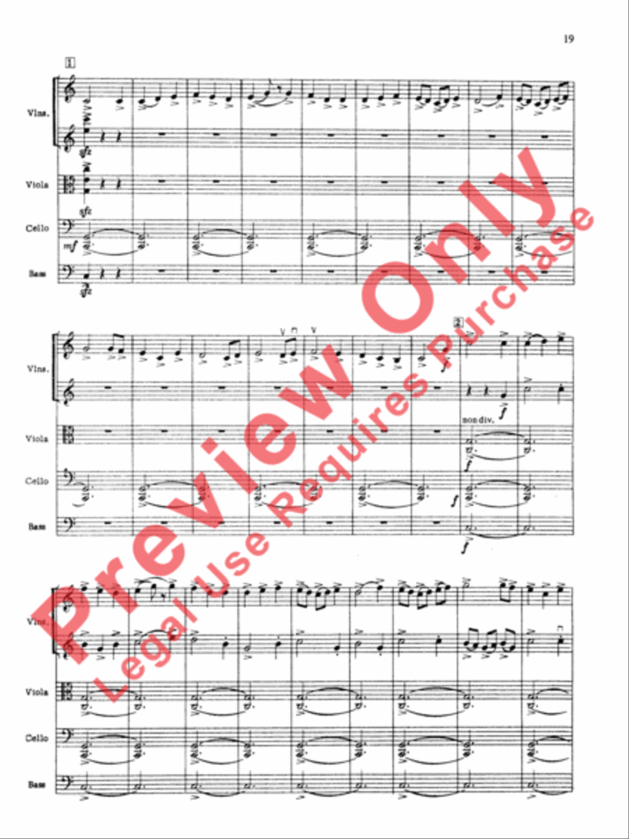 Suite of Carols Suite of Carols String Orchestra scores gallery preview page 20