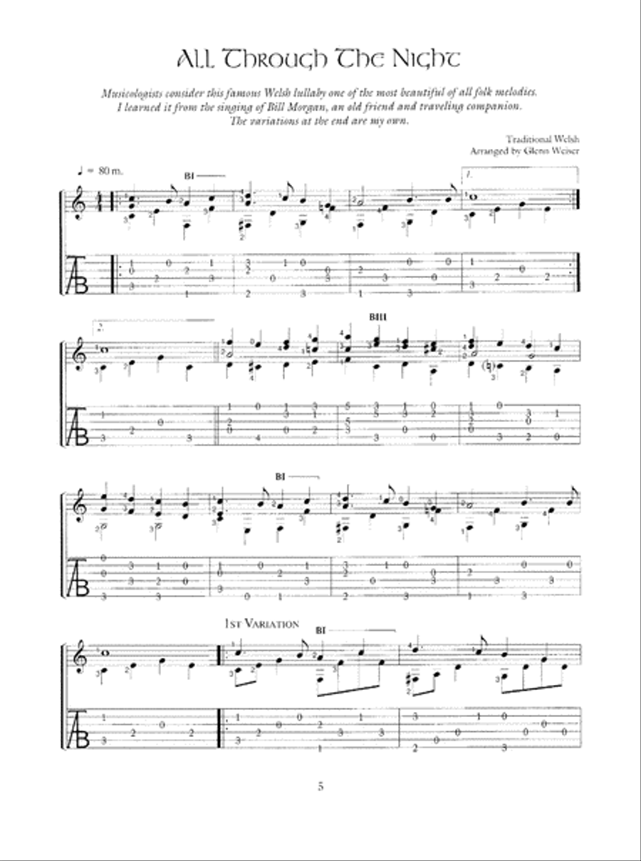 Celtic Guitar Encyclopedia - Fingerstyle Guitar Edition Fingerpicking Guitar scores gallery preview page 6