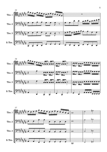 Flairs - Suite for Trombone Quartet image number null