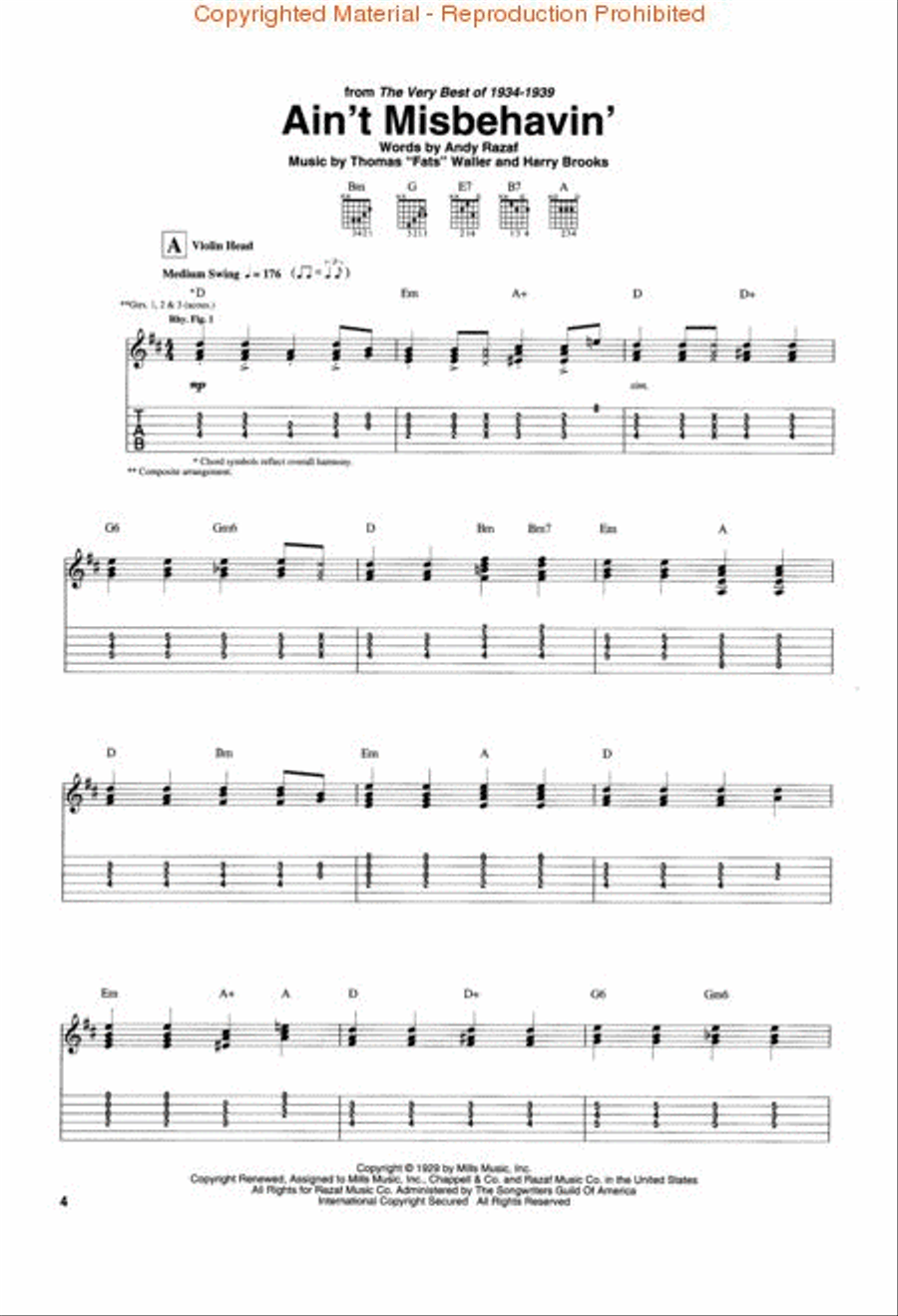 Django Reinhardt – The Definitive Collection Electric Guitar scores gallery preview page 2