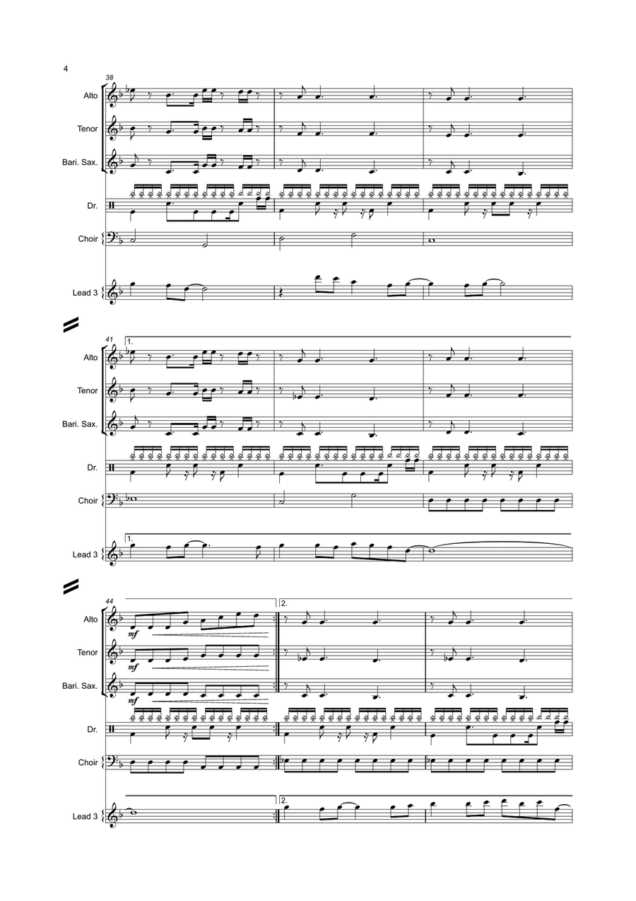 Crockett's Theme Soprano Recorder scores gallery preview page 5