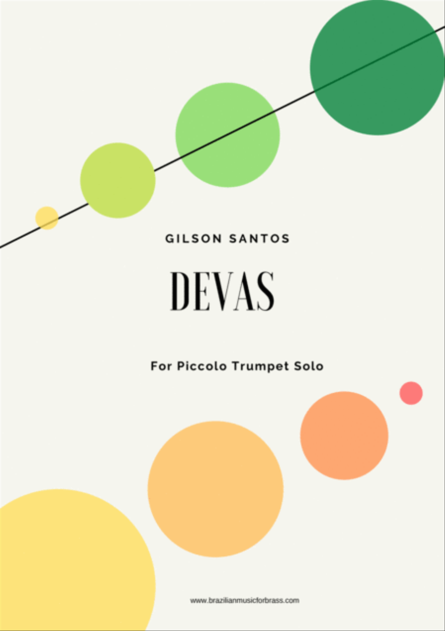 DEVAS for Piccolo Trumpet Solo Piccolo Trumpet scores gallery preview page 1
